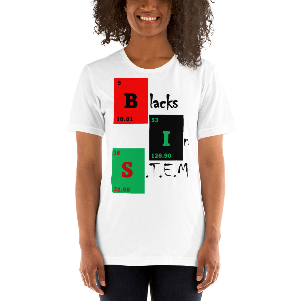 Blacks in S.T.E.M. Short-Sleeve Unisex T-Shirt