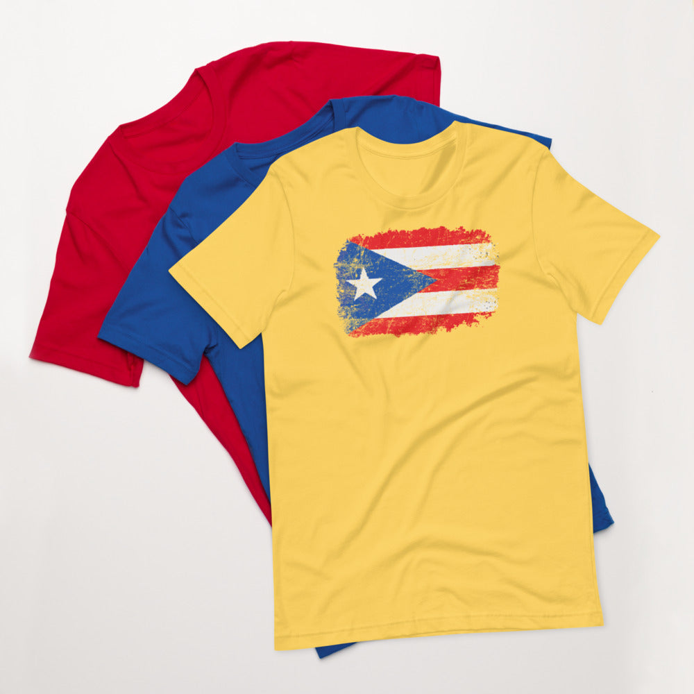 Puerto Rico Grunge Men's T-Shirt