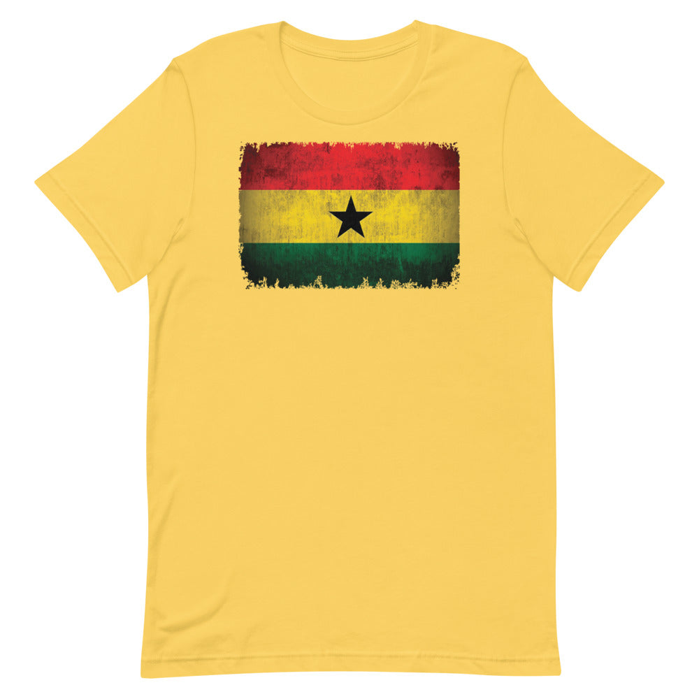 Ghana Grunge Short-Sleeve Men's T-Shirt